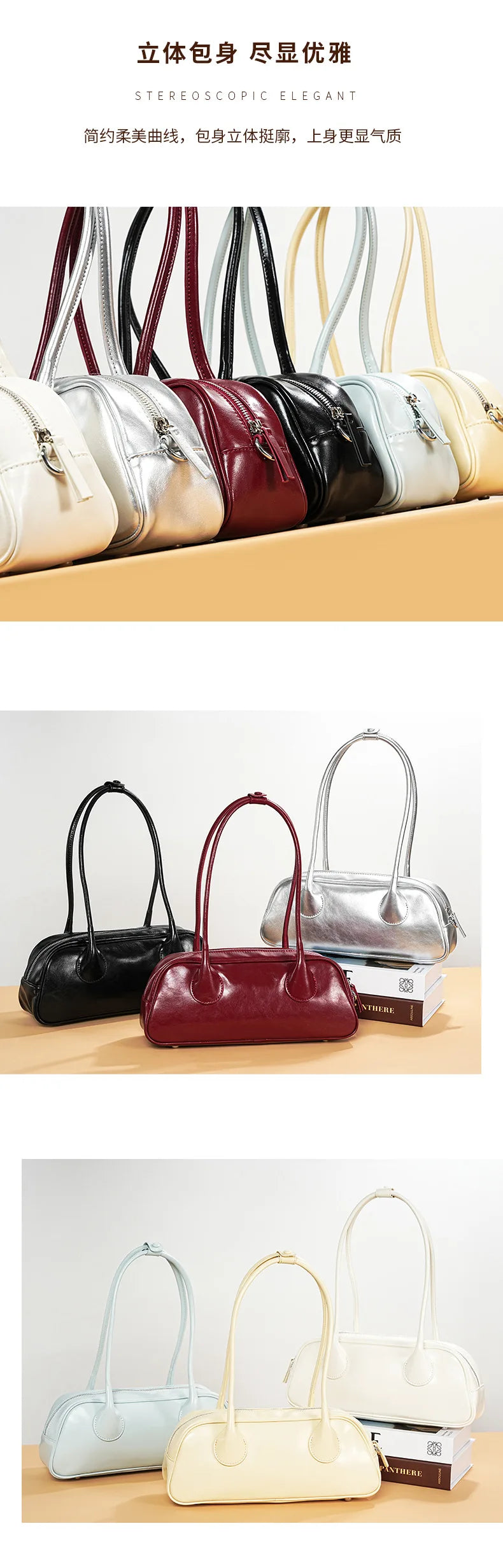 YANATARI underarm cowhide Genuine leather handbags women vintage shoulder bag female korean luxury bag high quality 2025