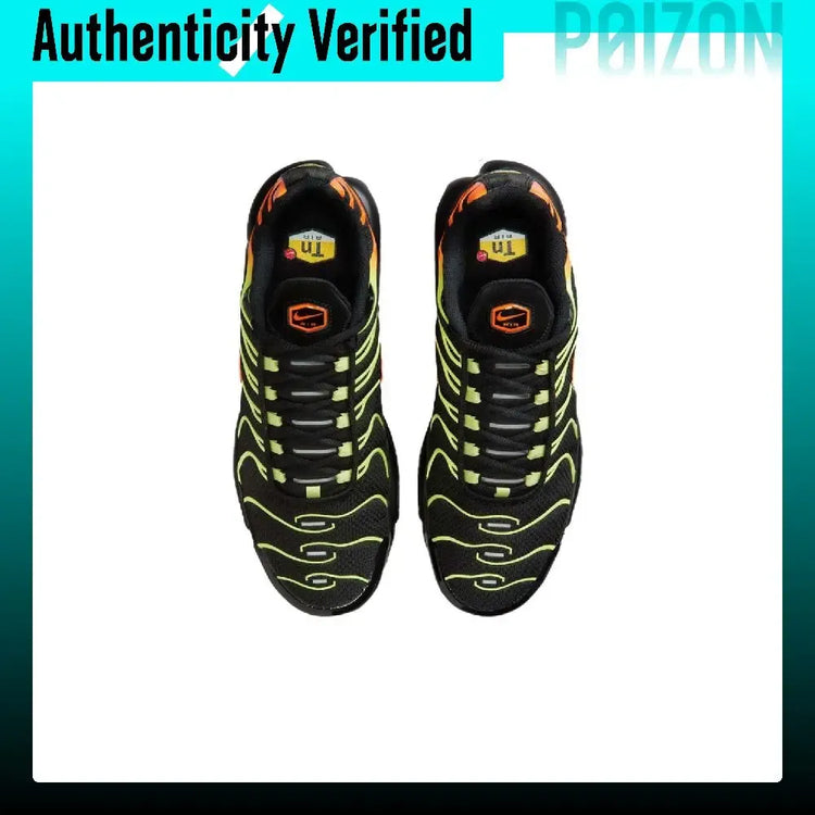 Nike Air Max Plus Running Shoes Unisex Black Orange DM0032-028