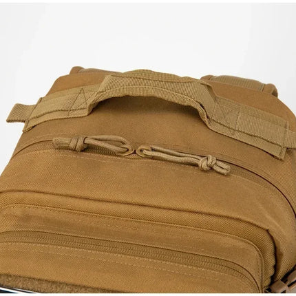 Zaini tattici da PALESTRA da 25 litri per uomo Zaino Molle con taglio laser di sopravvivenza Zaino da caccia con piccola borsa per insetti con doppi portabicchieri