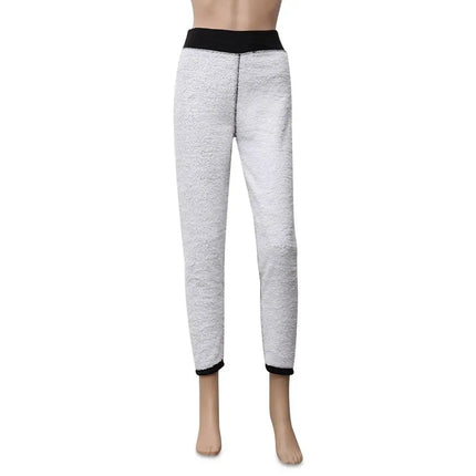 Women Leggings Fashion Wool Fleece Trousers High Waist Women Leggings Winter Thicken Leggings Cashmere Lambskin Warm Pants PlatiNum