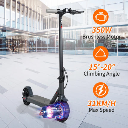 Nuovo Monopattino Elettrico AOVOPRO 500W TX01 / VP10 2026, Ruote da 8.5/10 Pollici, Batteria ad Alta Capacità 42V10.5Ah, 35 km/h, Autonomia 35 km, E-Scooter Smart per Pendolari con Ammortizzazione