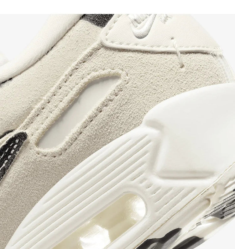 Nike Official Genuine Air Max 90 Men's and Women's Air Cushion Running Shoes FN7170-133 PlatiNum