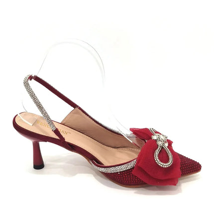 Ultimi Sandali da Donna di Lusso con Diamanti e Cristalli, Tacchi Alti alla Moda, Eleganti Scarpe Italiane da Donna per Feste