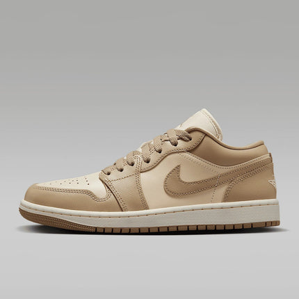Scarpa da basket retrò Nike ufficiale originale Air Jordan 1 da donna dal taglio basso DC0774-203 platinumshop
