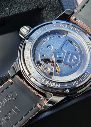 PAGANI DESIGN 41MM Orologio da uomo Orologio meccanico automatico di lusso Orologio da pilota impermeabile in acciaio inossidabile da 100 m PDYS021