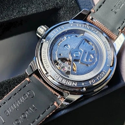 PAGANI DESIGN 41MM Orologio da uomo Orologio meccanico automatico di lusso Orologio da pilota impermeabile in acciaio inossidabile da 100 m PDYS021