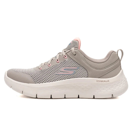 Skechers Go Walk Flex Women's Strap Casual Shoes Breathable Walking Shoes Training Shoes Cushioning Breathable Running Shoes 124817-Tppk PlatiNum