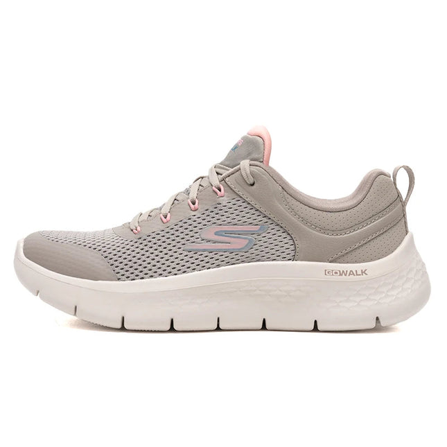 Skechers Go Walk Flex Women's Strap Casual Shoes Breathable Walking Shoes Training Shoes Cushioning Breathable Running Shoes 124817-Tppk PlatiNum