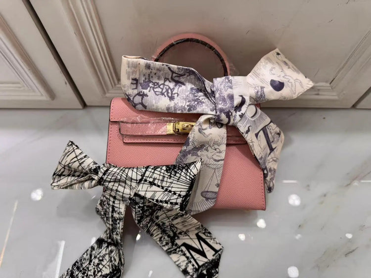 Women's bag Luxury brand bag Shoulder bag Women's handbag Bag for Woman of Genuine Leather in Gold or Silver Buckle Designer Bag PlatiNum