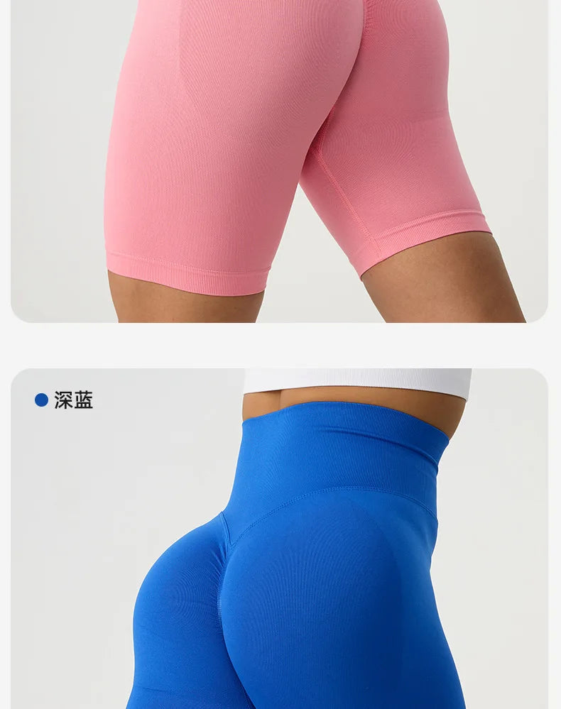 Yoga Shorts For Women 2026 Summer Fitness Women's Sports Cycling Running Shorts Leggings Sportswear Woman Gym Yoga Clothes