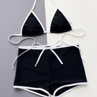 Nuovo Bikini da Donna Europeo e Americano, Design alla Moda, Stile Sexy, Costume da Bagno Due Pezzi, Set Trendy, Abbigliamento da Spiaggia PlatiNum