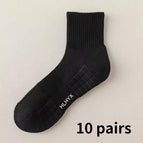 10 paires noir 2 / taille unique 37-43
