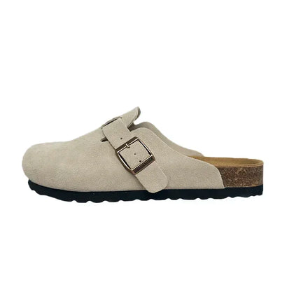 Sandali in pelle di alta qualità, nuovi, alla moda, estivi, unisex, con suola morbida, modello Susal.