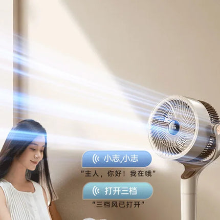 Ventilatore a circolazione d'aria ventilatore elettrico ventilatore da pavimento verticale silenzioso per uso domestico grande vento nuovo telecomando per la temporizzazione della ventola turbo da tavolo