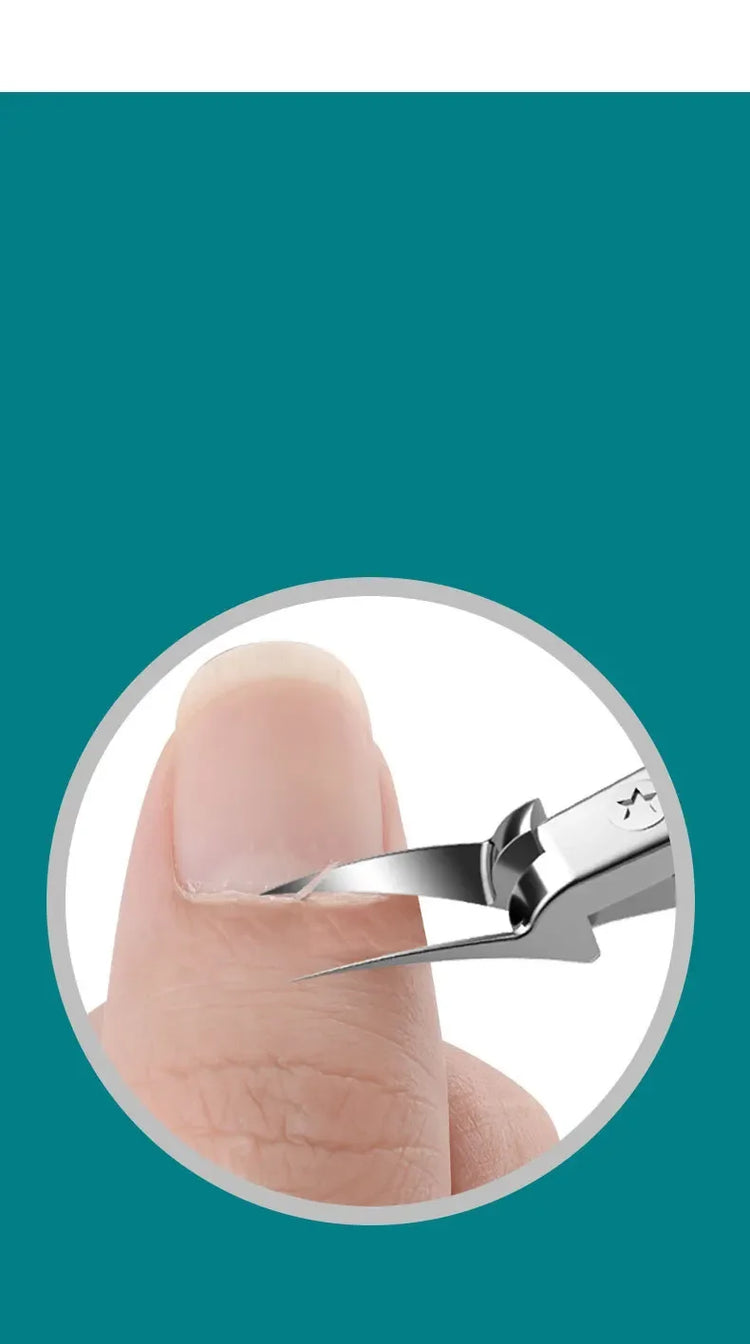 Sharp Toenail Ingrown Cuticle Nipper Nail Clipper Edge Cutter Scissor Nail Pliers Tool Dead Skin Remover Pedicure Manicure Tools