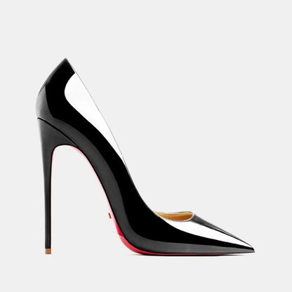 Designer Heels for women leather Luxury Brand Pumps Red Bottom Pointed Toe High Heels Elegant Stiletto Ladies Party Shoes women