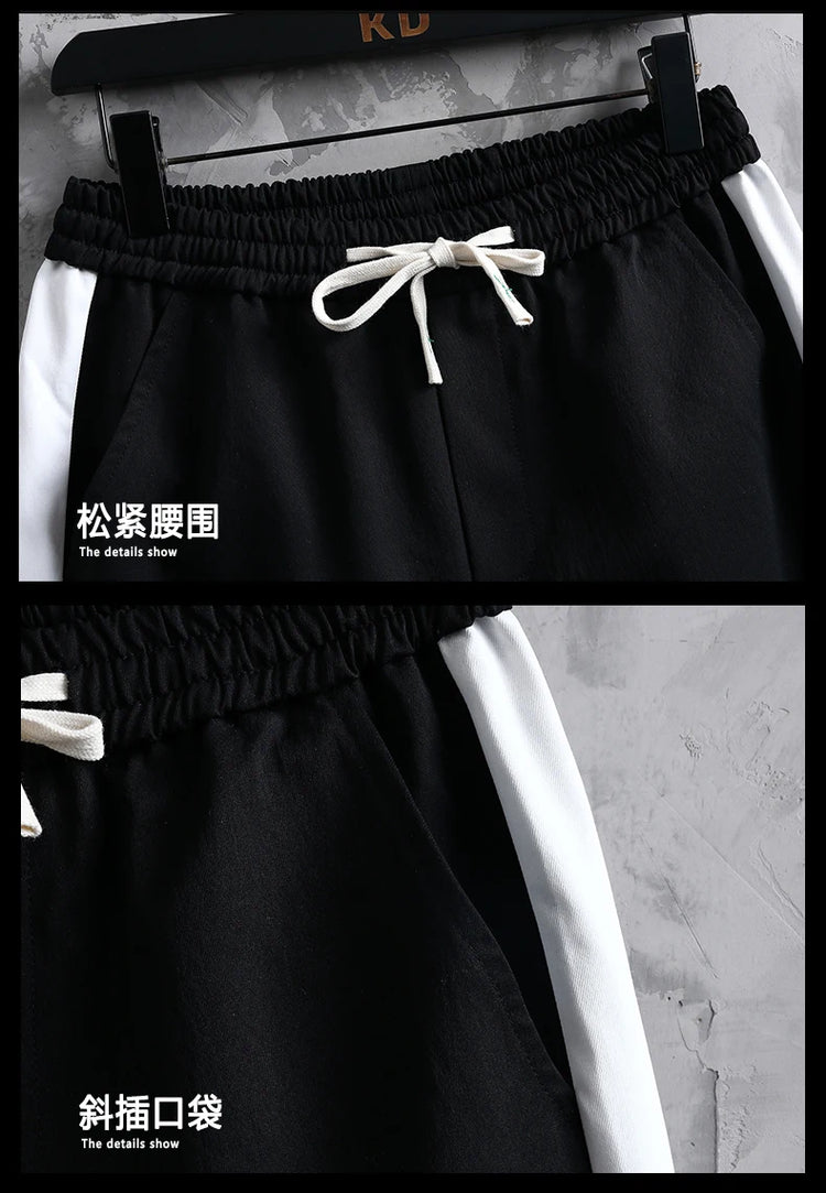 2025 Spring Casual Jackets Sportswear+Pants Men's Sets Korean Style 2 Piece Sets Men Streetwear Fitness Male Tracksuit