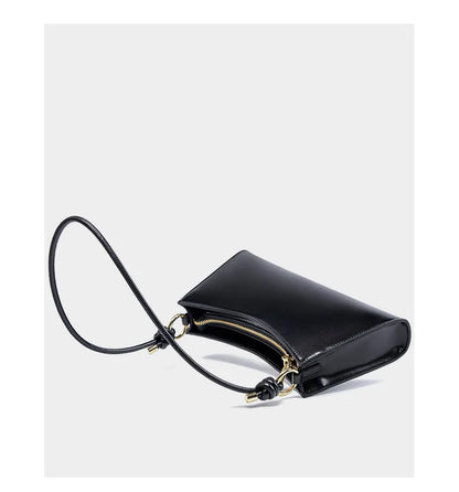 YANATARI underarm cowhide Genuine leather handbags women vintage red shoulder bag female korean luxury bag high quality 2025