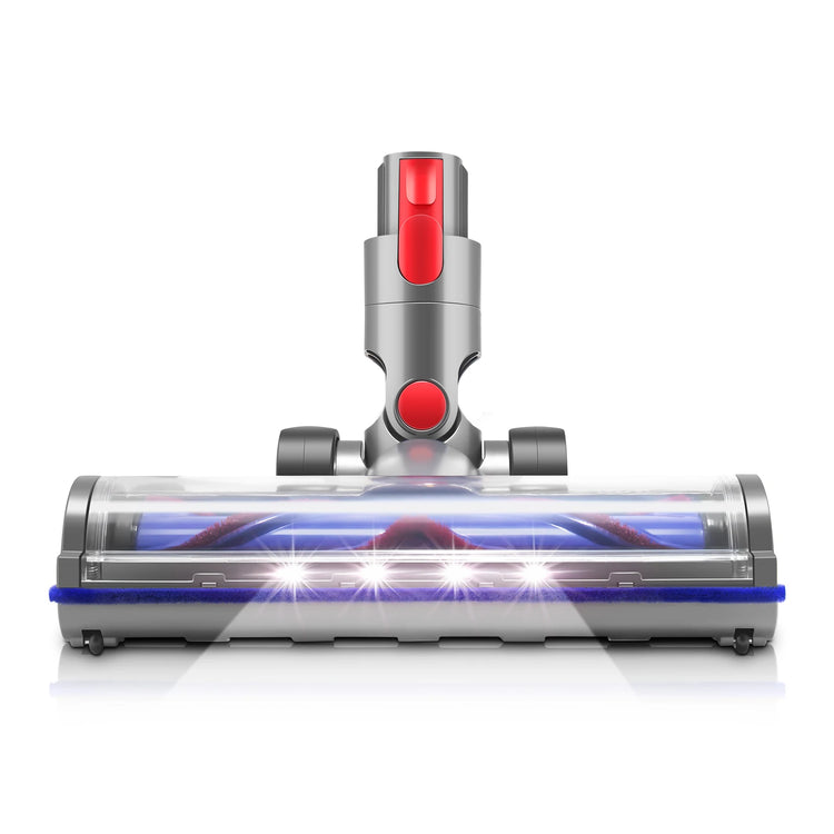 Upgraded For Dyson V7 V8 V10 V11 V15 Direct Drive Brush Head Nozzles Vacuum Cleaner Replaceable Parts Lights Anti Tangling Hair