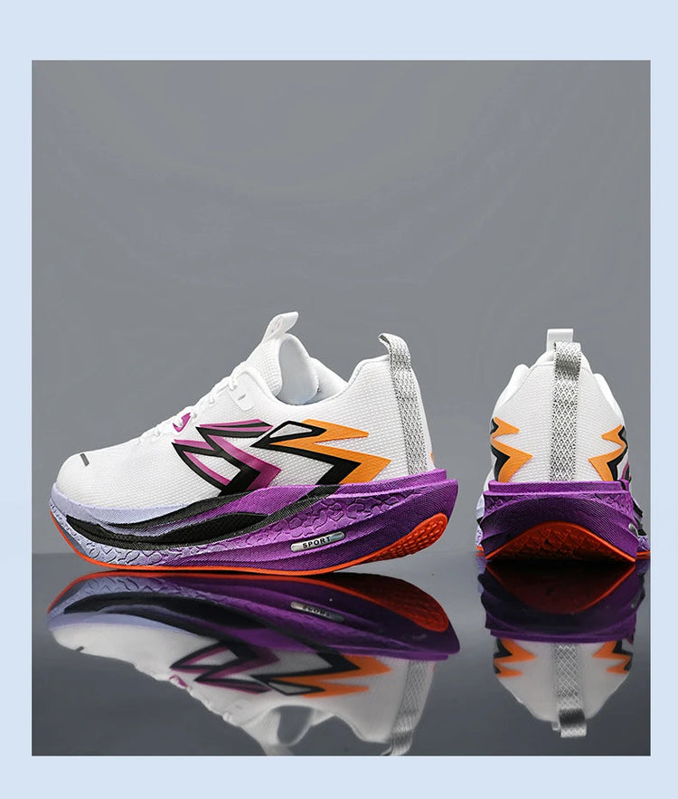 2026 NEW Men Sports Running Shoes Off Marathon Breathable Light Comfortable Women Athletic Sneakers Jogging Tenis Air Cushion PlatiNum