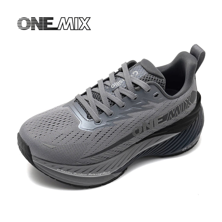 ONEMIX-Scarpe da corsa leggere per uomo e donna Scarpe sportive con ammortizzazione stabile Scarpe da passeggio resistenti alle rimbalzo Novità all'aperto PlatiNum
