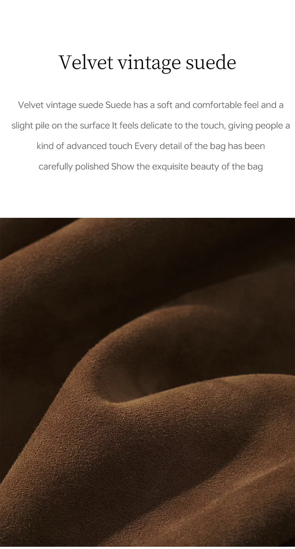 LA FESTIN Original Brand Suede Bag Designer Luxury Bag Bucket Bag Shoulder Crossbody Bag Handbag Women Autumn and Winter Bags