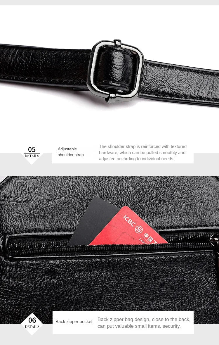 Women's Bags Retro Design Crossbody Bag Trend Quality PU Leather Bucket Shoulder Bags Small Handbags for Women PlatiNum