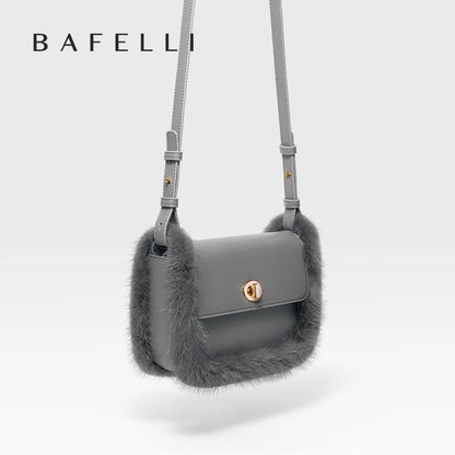 BAFELLI 2025 NUOVI BORSE DA DONNA MODA TENDITURA PELLE IN PELLE GENUINE MARCA DI LUSSO ORIGINALE DESIGNER Borsa a tracolla con tracolla