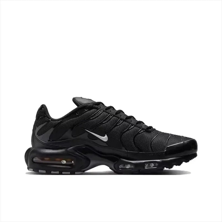 Nike Air Max Plus TN Multi Swoosh Black Bright Crimson Men Tuned Air Stable Support Futuristic Y2K Retro Sneakers FJ4224-001