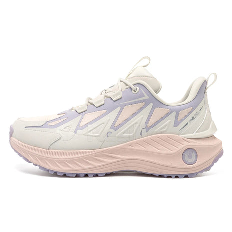 ONEMIX Scarpe da trail running da uomo Scarpe da ginnastica in pelle antiscivolo indossabili Supporto stabile Scarpe sportive fuoristrada Scarpe da ginnastica da passeggio all'aperto PlatiNum