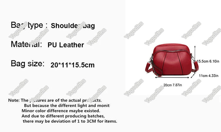 Solid Color Fashionable Rivet Zipper Women's Mobile Phone Bag Simple Soft Leather Shoulder Crossbody Small Square Bag Handbag PlatiNum