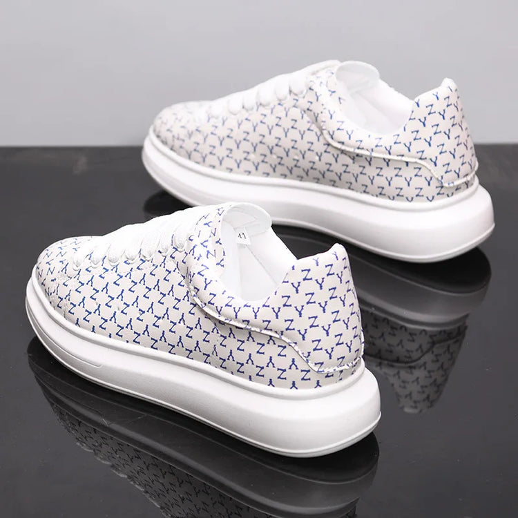 New Men's Shoes Couple's Small White Shoes Versatile Thick Soled Casual Shoes Men's Women's Sneakers  Board Shoes Jogging Shoes