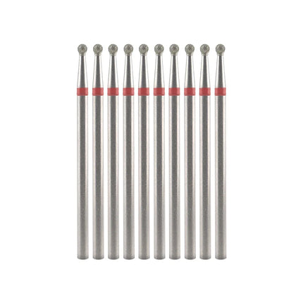 10Pcs Diamond Milling Cutter For Manicure Electric Nail Drill Bits Accessory Pedicure Machine Nail File Gel Remover Tool uñas Accesorios Y Herramientas