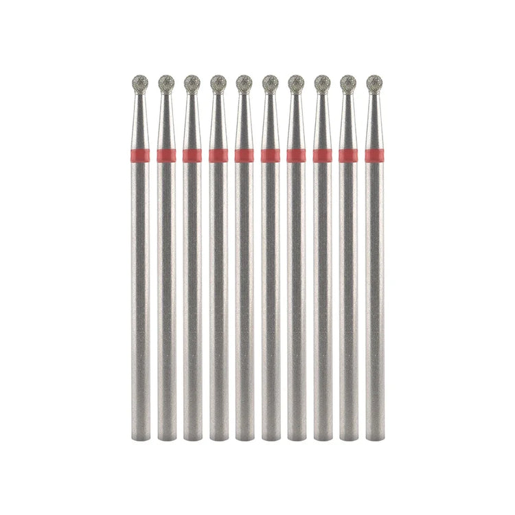 10Pcs Diamond Milling Cutter For Manicure Electric Nail Drill Bits Accessory Pedicure Machine Nail File Gel Remover Tool uñas Accesorios Y Herramientas