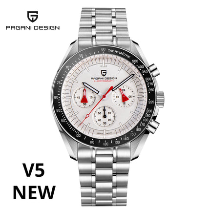 PAGANI DESIGN AK Project Mars Orologi da uomo Orologio al quarzo di lusso superiore da uomo AR Sapphire Speed Cronografo sportivo con data automatica