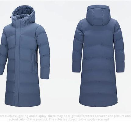 KELME Men's Thermal Down Jacket Outdoor Running Windproof Fleece-Lined Thickened Training Jacket пуховик женский