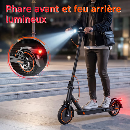 Monopattino elettrico per adulti TODIMART, monopattino elettrico urbano, motore 350W, batteria 36V, monopattino pieghevole, velocità 24 km/h, autonomia 20-30 km, monopattino elettrico urbano, 3 velocità regolabili