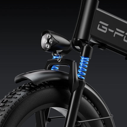 Bicicletta Elettrica Pieghevole G-FORCE RC per Adulti, Motore 750W, Batteria 48V 20AH, Pneumatici Fat da 20 Pollici, Bici Elettrica Urbana