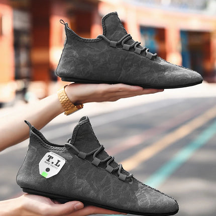YRZL Mocassini in rete da uomo Mocassini da guida Appartamenti di alta qualità Scarpe da passeggio Mocassini casual antiscivolo traspiranti Scarpe da uomo estive