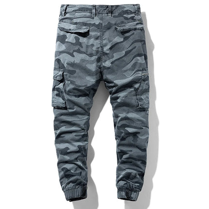 Spring Autumn Men Cargo Camouflage Pants Men Cotton Casual Breeche Bermuda Beach Jogger Pants Mens Trousers Male Dropshipping