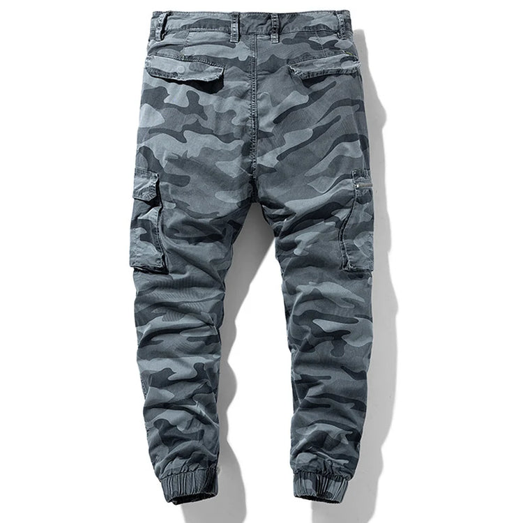 Spring Autumn Men Cargo Camouflage Pants Men Cotton Casual Breeche Bermuda Beach Jogger Pants Mens Trousers Male Dropshipping