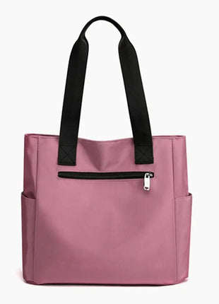 High Quality Large Capacity Handbag Tote Bags Lightweight Waterproof Nylon Shoulder Bag For Work School And Travel Shoulder Bags PlatiNum