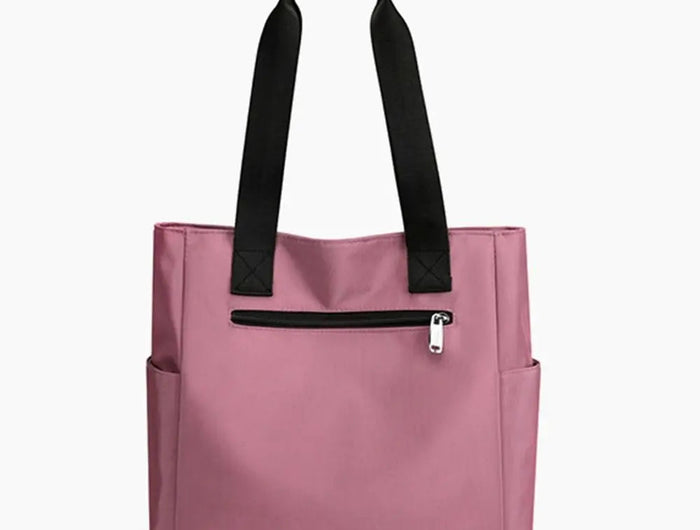 High Quality Large Capacity Handbag Tote Bags Lightweight Waterproof Nylon Shoulder Bag For Work School And Travel Shoulder Bags PlatiNum