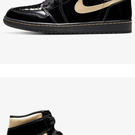 Scarpe da skate casual alte Nike Air Jordan 1 AJ1 originali da uomo 555088-032 platinumshop