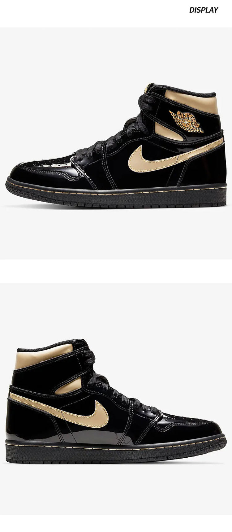 Scarpe da skate casual alte Nike Air Jordan 1 AJ1 originali da uomo 555088-032 platinumshop