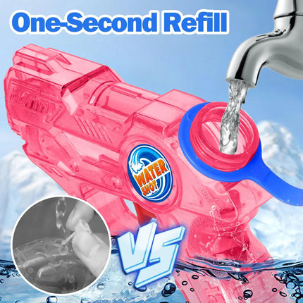 Mini Pistola ad Acqua per Bambini, Piccole Pistole ad Acqua, Spruzzatori e Blaster per Piscina, Giochi d'Acqua Estivi per Spiaggia e Attività all'Aperto