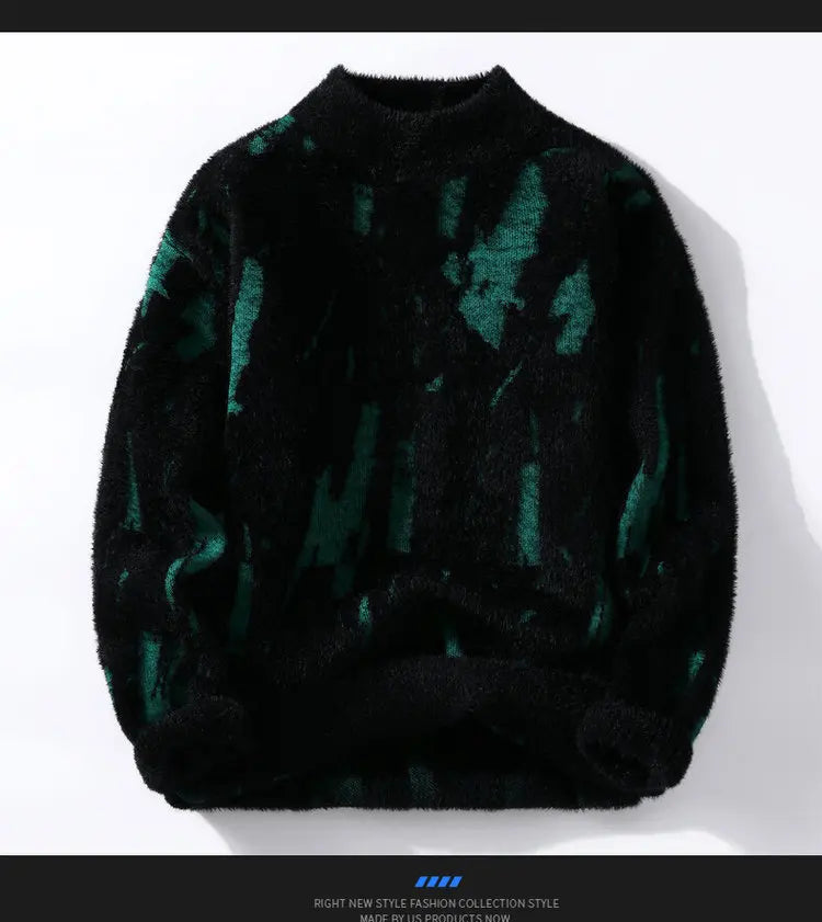 Brand Clothing High Quality Fashion Sweaters/Male Loose Casual Knitted Pullover/Man Casual Round Neck Sweaters M-3XL