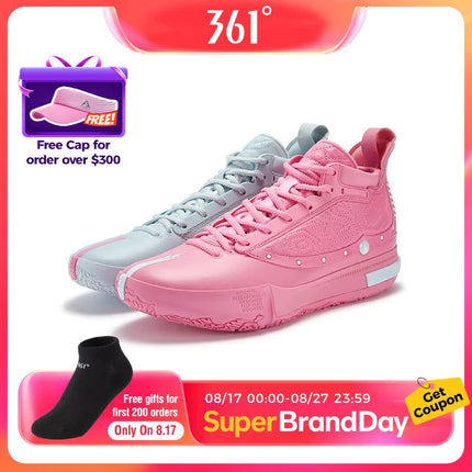 361 gradi Joker 1 uomo scarpe da basket combattimento resistente all'usura rimbalzo antiscivolo prestazioni stabili scarpe da ginnastica alte 672541101F