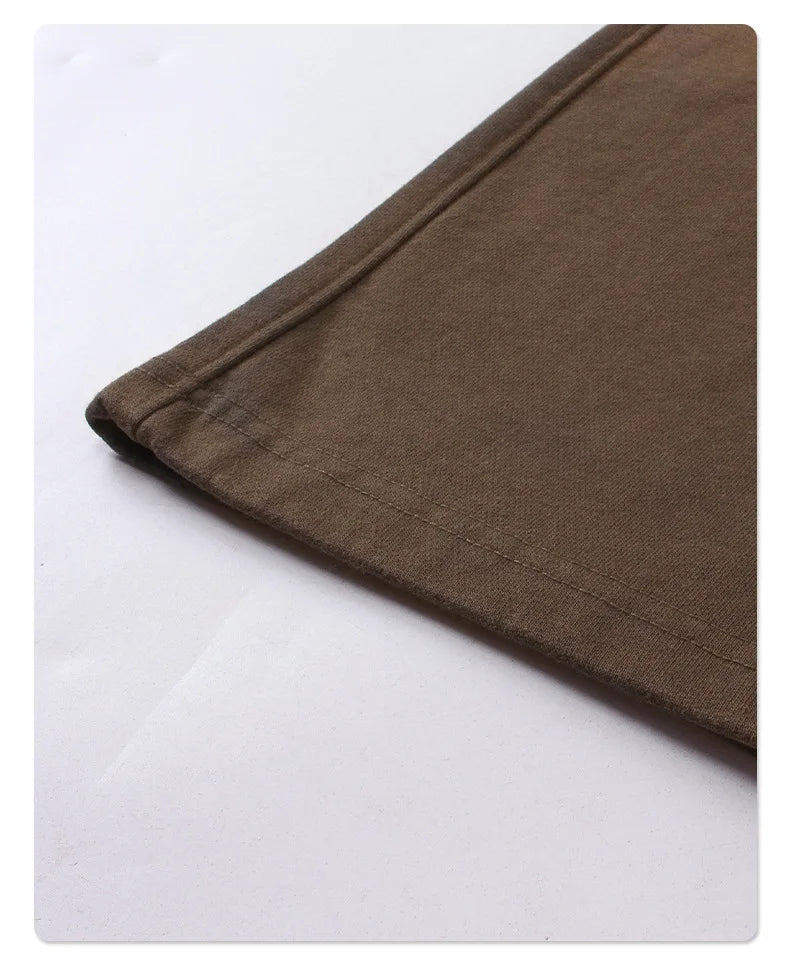 LOGO personalizzato2024 autunno e inverno 450g cotone poliestere spugna vecchi abiti da strada per uomo e donna felpa con cappuccio ampia oversize