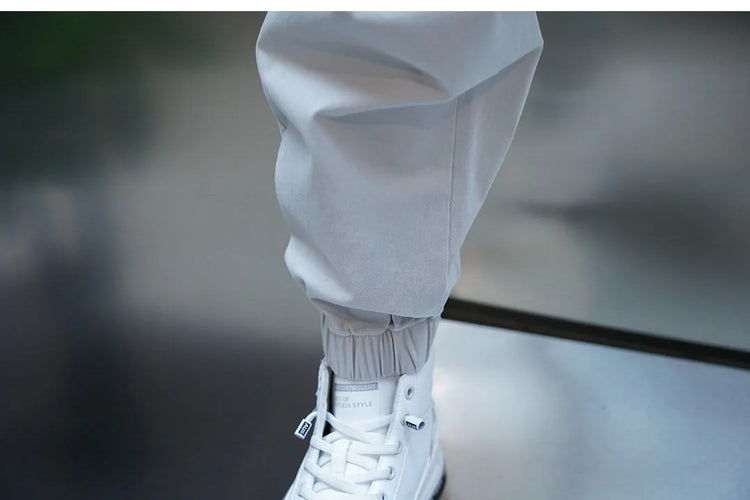 2025 New Men Joggers Autumn Sweatpants Spring Drawstring Casual Pants Workout Running Cotton Sports Trousers Men Clothing
